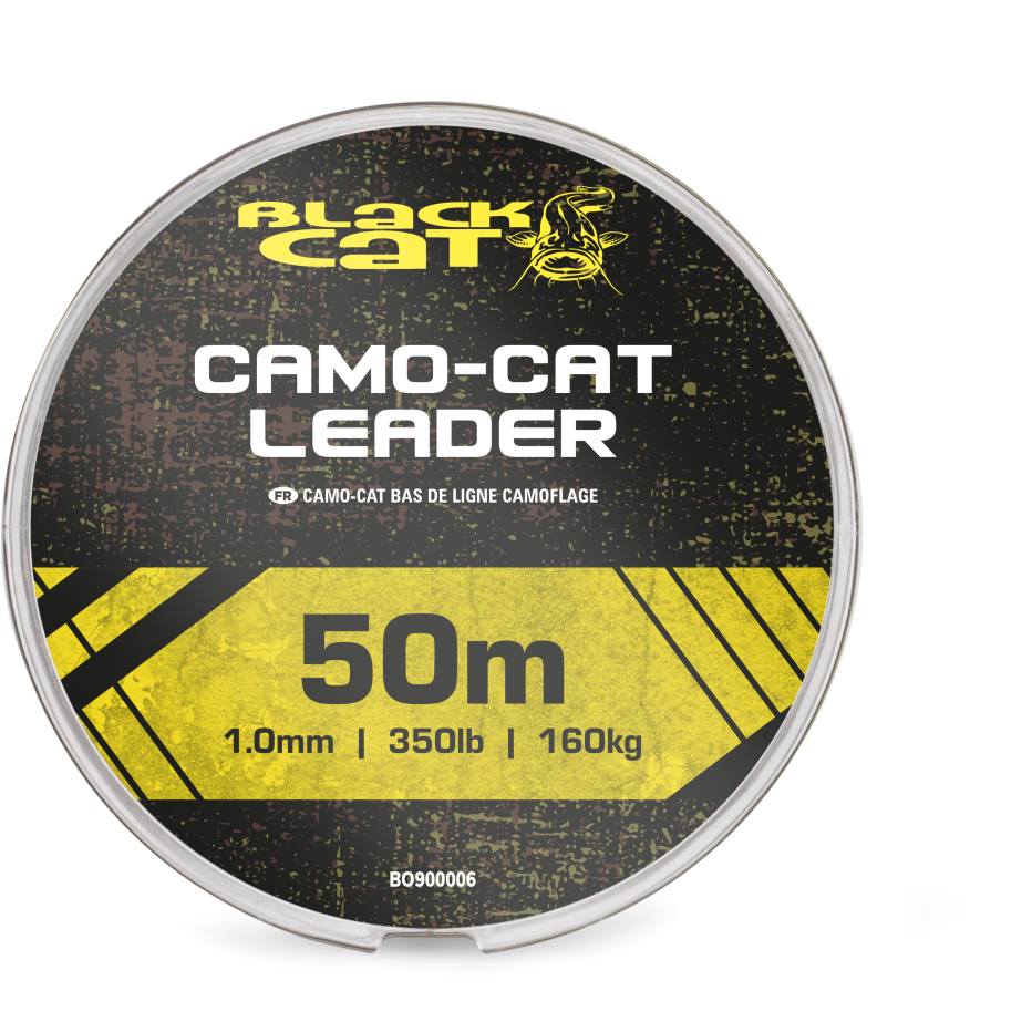 Tête de ligne Black Cat Camo-Cat Leader