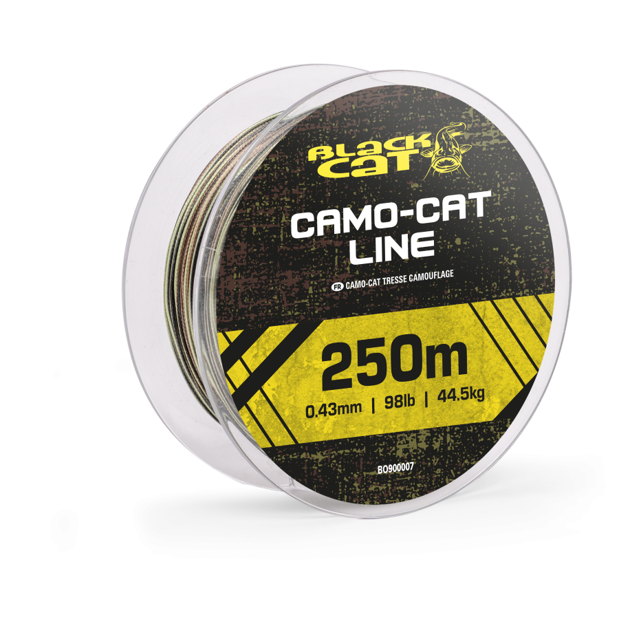 Tresse Black Cat Camo-Cat Line 250m