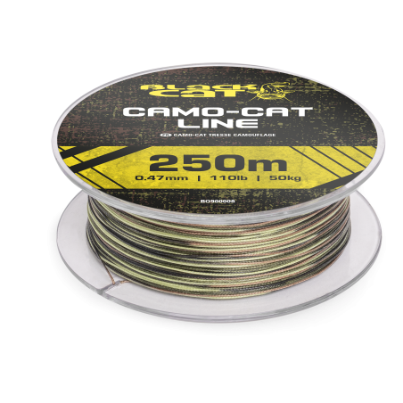 Tresse Black Cat Camo-Cat Line 250m
