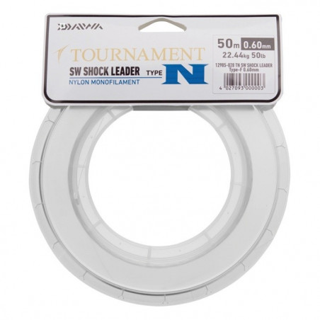 Bobina de nylon Daiwa Shock Leader 50m - Leader