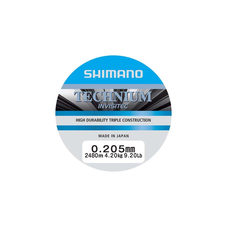 Nylon Shimano Technium Invisitec A Mono Gris Gran Bobina