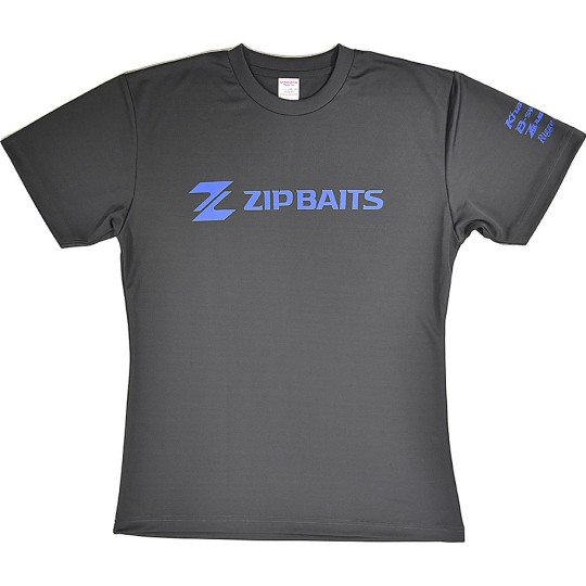Tee Shirt Zip Baits Mesh Hex Blue