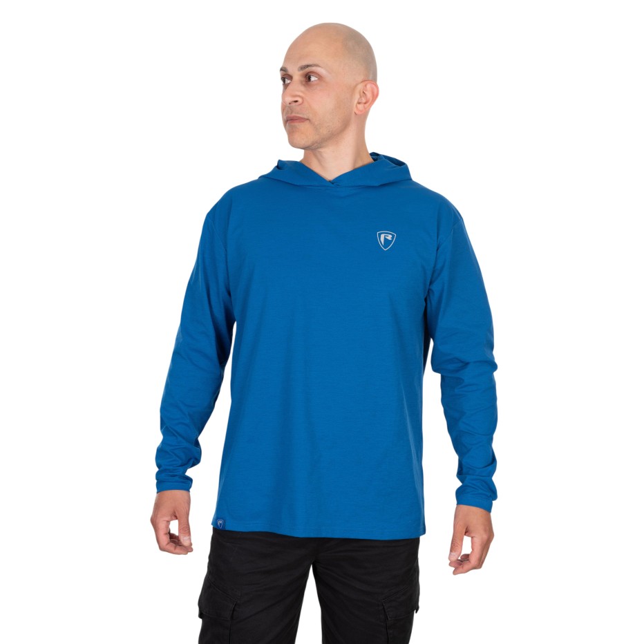 Sweat Fox Rage Blue Hooded T