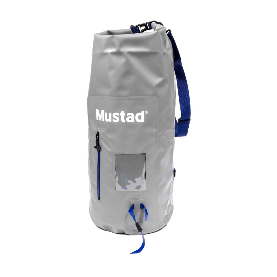 Mustad Daybreak Dry 40L - Bolsa impermeable de pesca