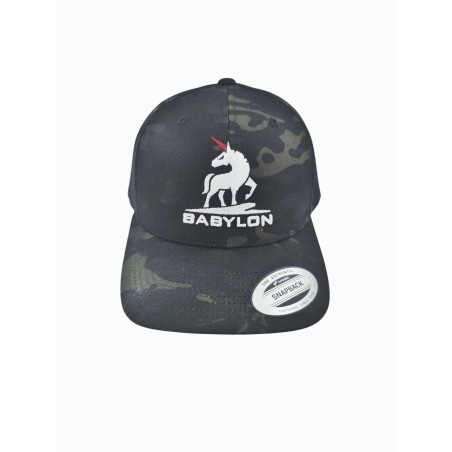 Casquette Babylon Fishing Camouflage – Trucker Snapback Brodée