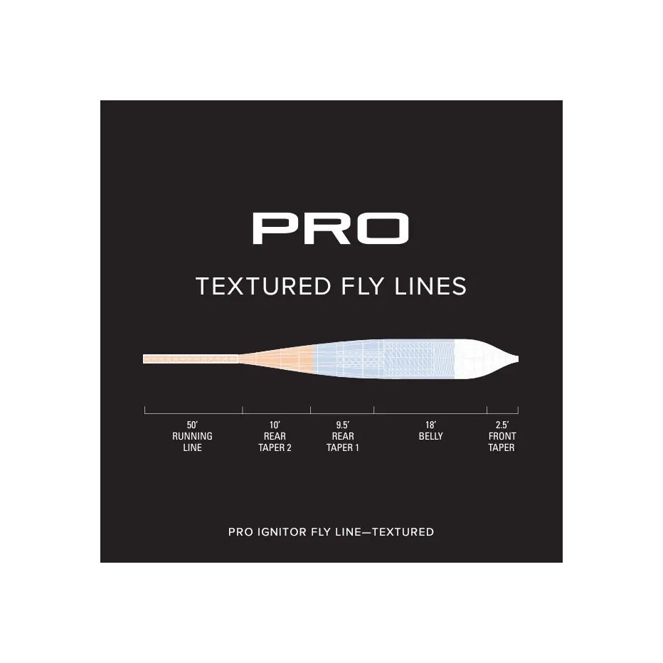 Orvis Pro Ignitor Textured Seide WF - Schwimmend / Hecht