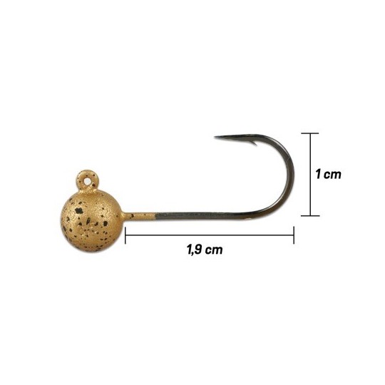 Tungsten Sico-Lure Köpfe - Pilker Kopf 2,7g / 3,5g