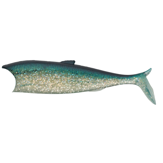 Sakura Breizh Shad 100 / Cuerpo señuelo vinilo shad flotante