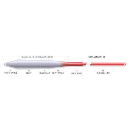 Soie Airflo Ridge 2.0 Universal Taper - Flottante