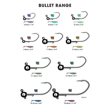 Tête Plombée VMC 7157 Bullet Jig
