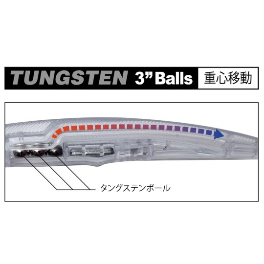 Palms Ark Rover 125S - Hochleistungs-Jerkbait sinkend