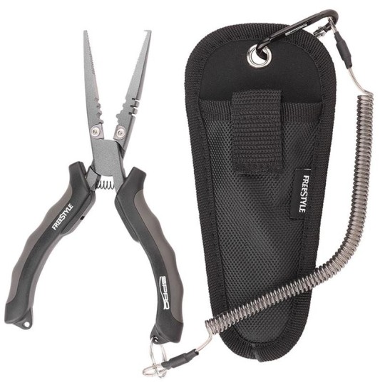 Pinza Alicate Freestyle de 18 cm - Multifunción Pesca