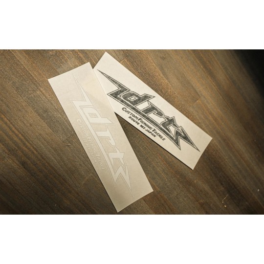 DRT Cutting Sticker - Black or White Cutout Decal