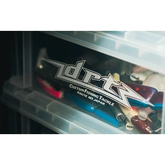 Sticker DRT Cutting - Adhesivo Recortado Negro o Blanco