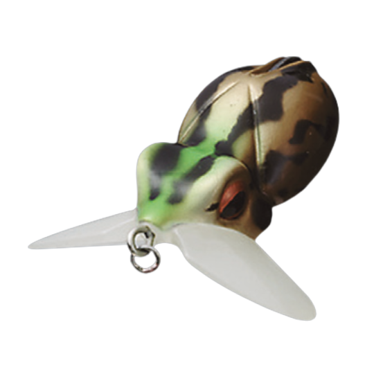 Tiny Flapper - Señuelo de superficie tipo Frog Crawler
