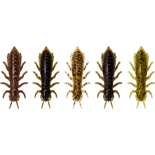 Soft bait FishUp Dragonfly - Multi Color Pack