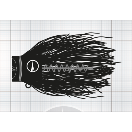 Tête Plombée VMC Mustache Shallow 22g