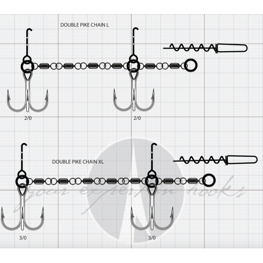 Rig VMC Double Pike Chain