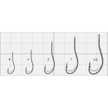 Hameçon Simple VMC 7054 Worm Hook