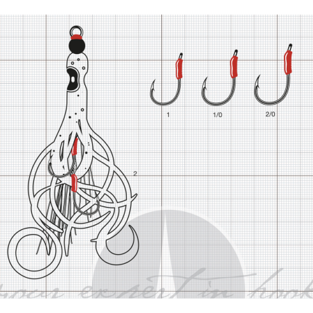 Assist Hook VMC 6139 O Octo+ Rig