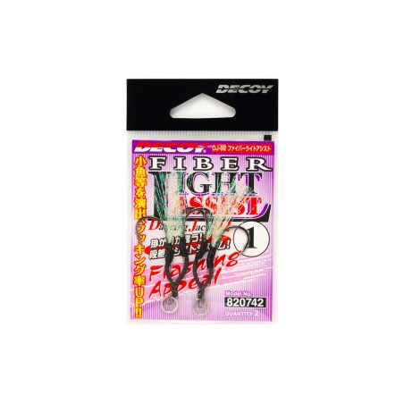 Double Assist Hook Decoy DJ 92 - Fiber Light Assist
