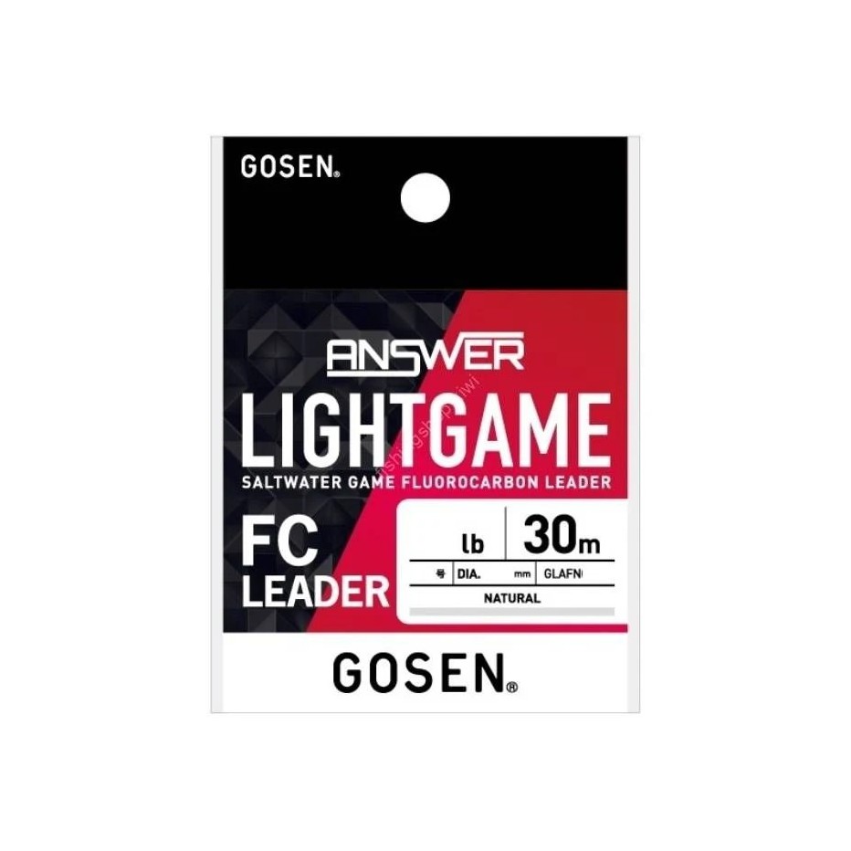 Fluorocarbone Gosen Answer FC Lightgame 30 m