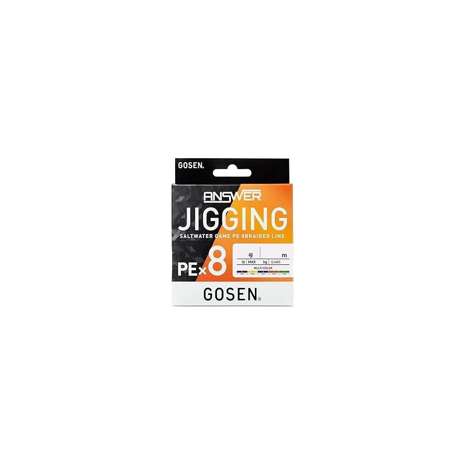Tresse Gosen Answer Jigging X8 400m Multicolore