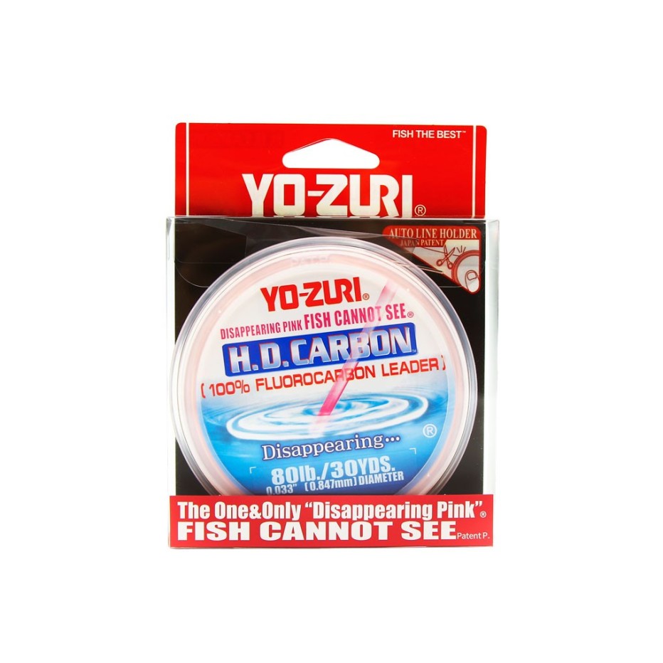 Fluorocarbone Yo-Zuri HD Carbone Rose 27m