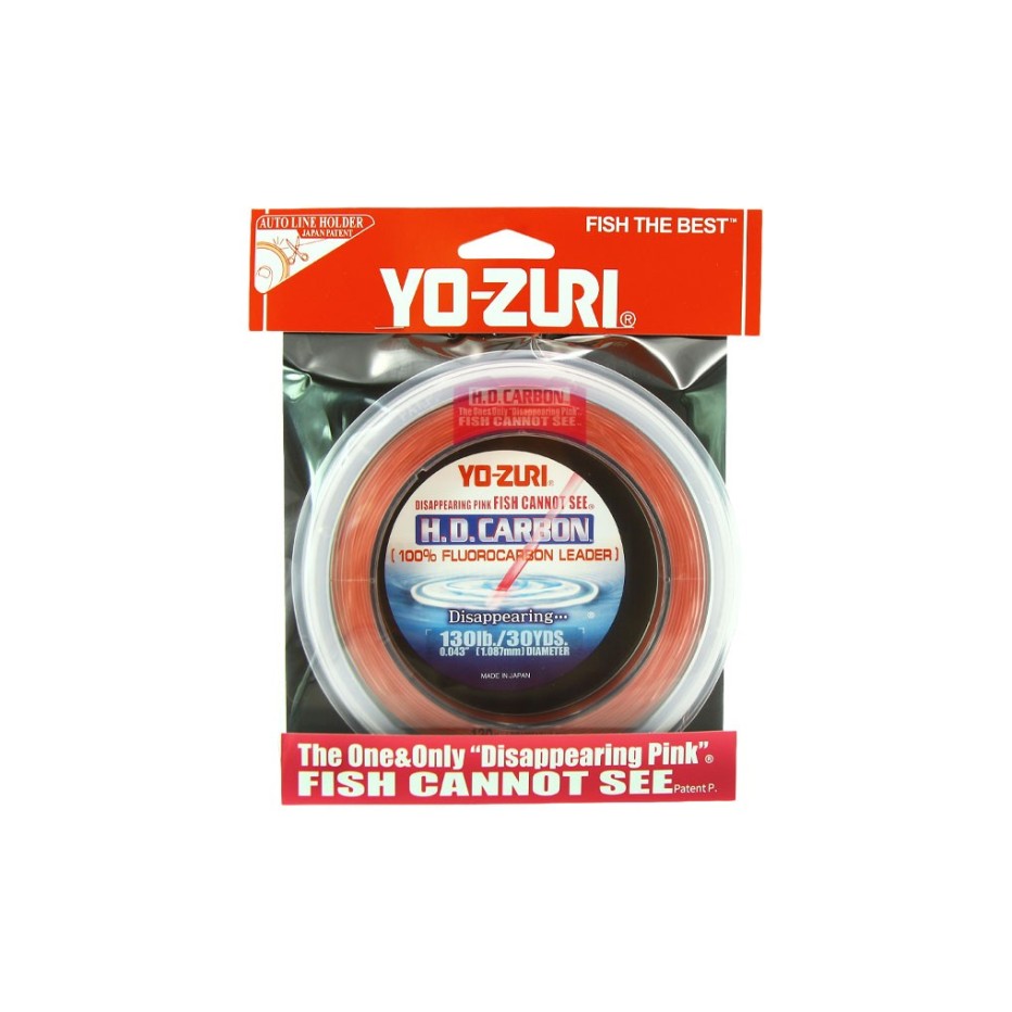 Fluorocarbono Yo-Zuri HD Carbone Rosa 27m