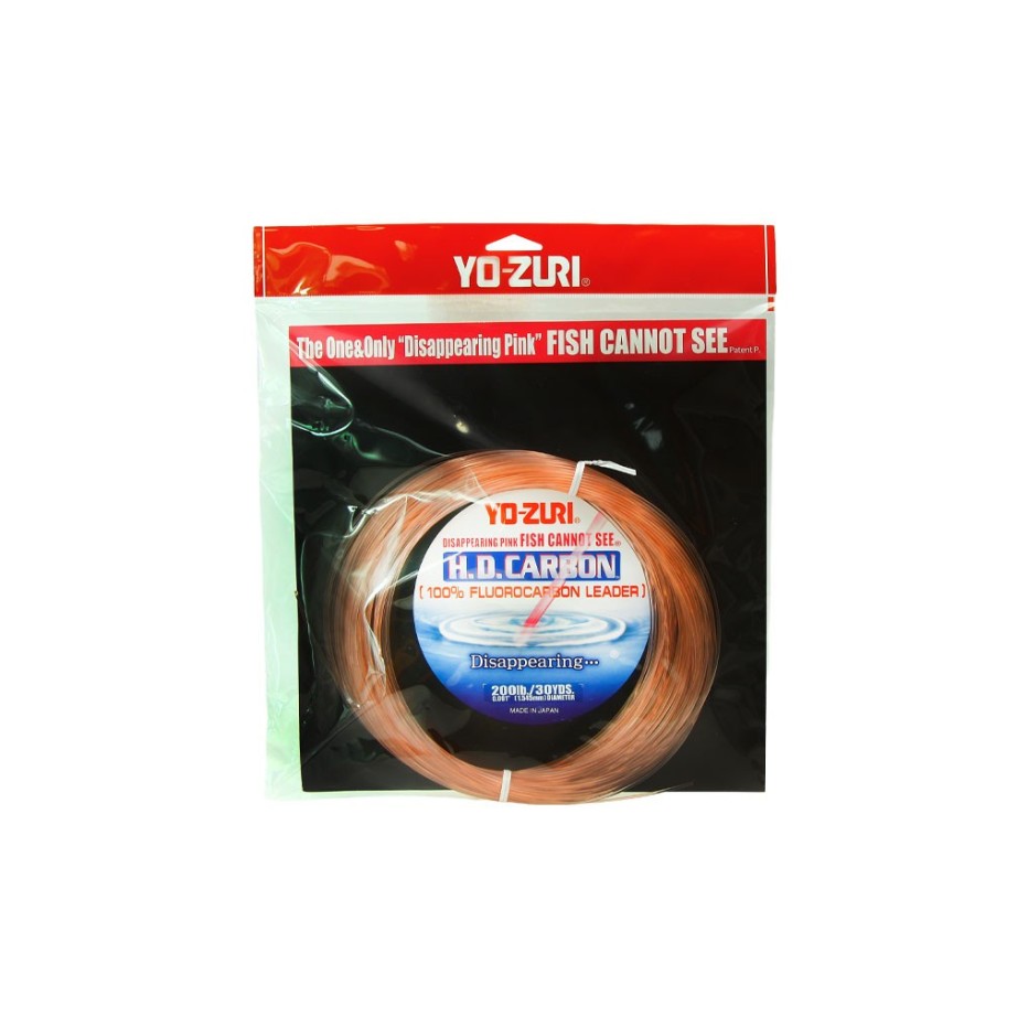 Fluorocarbono Yo-Zuri HD Carbone Rosa 27m
