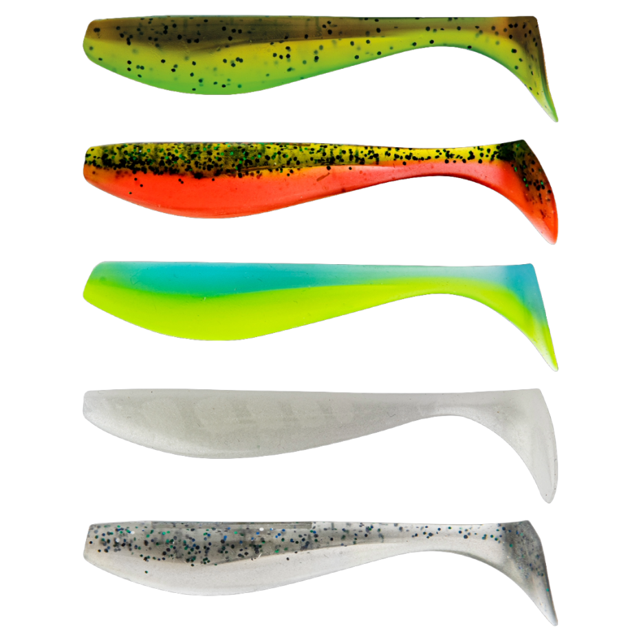 Pack Multi Colors Fish Up Wizzle Shad