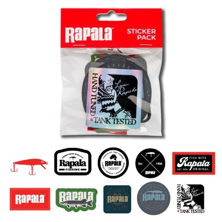 Aufkleberset Rapala - Für angeln Ausrüstung