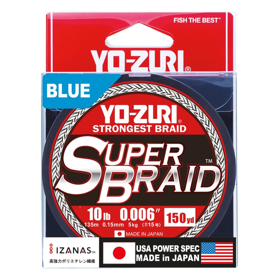 Hilo Trenzado Yo-Zuri Super Braid 137 m | PE 8 hebras