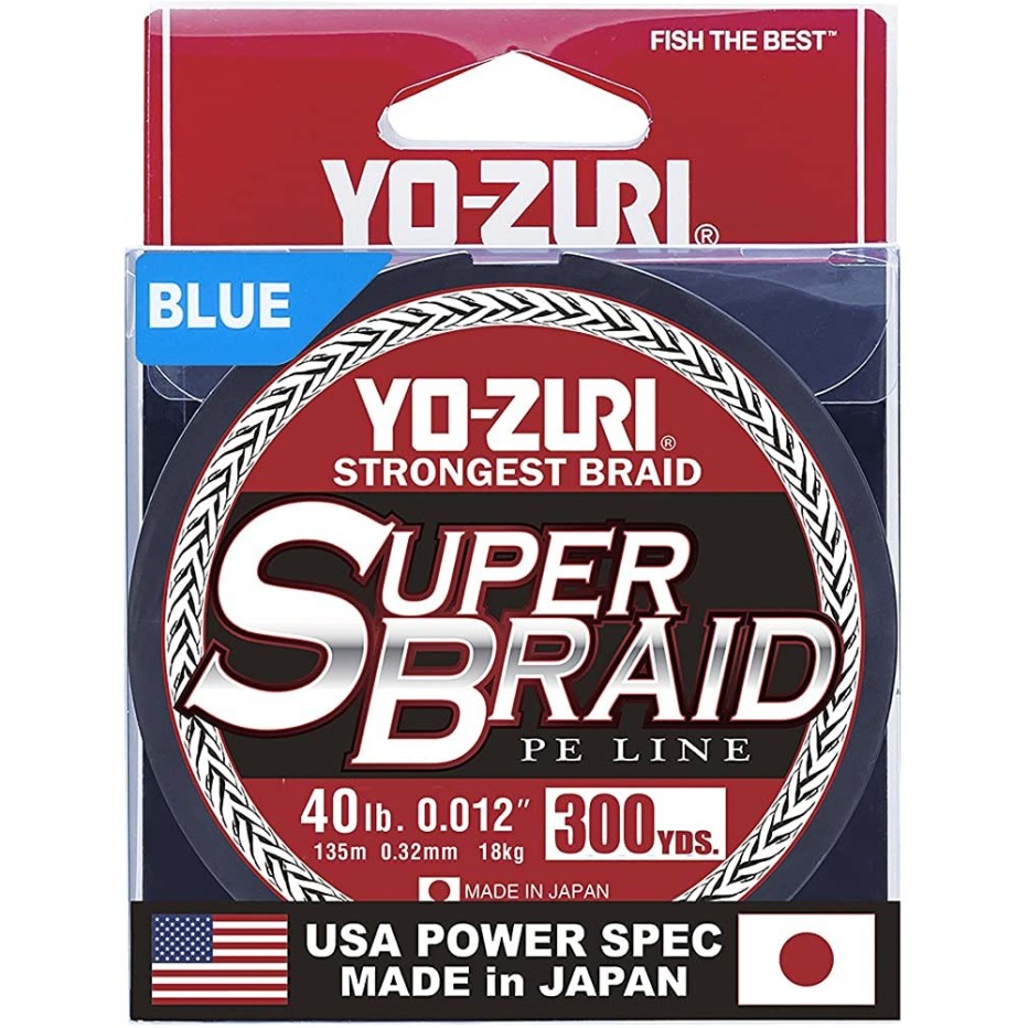 Tresse Yo-Zuri Super Braid 275m | Discrétion & lancer