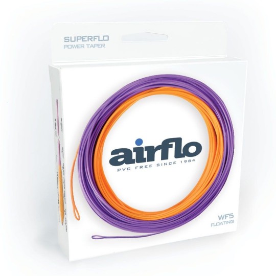 Seide Airflo Superflo Power Taper Orange Lila - Schwimmend