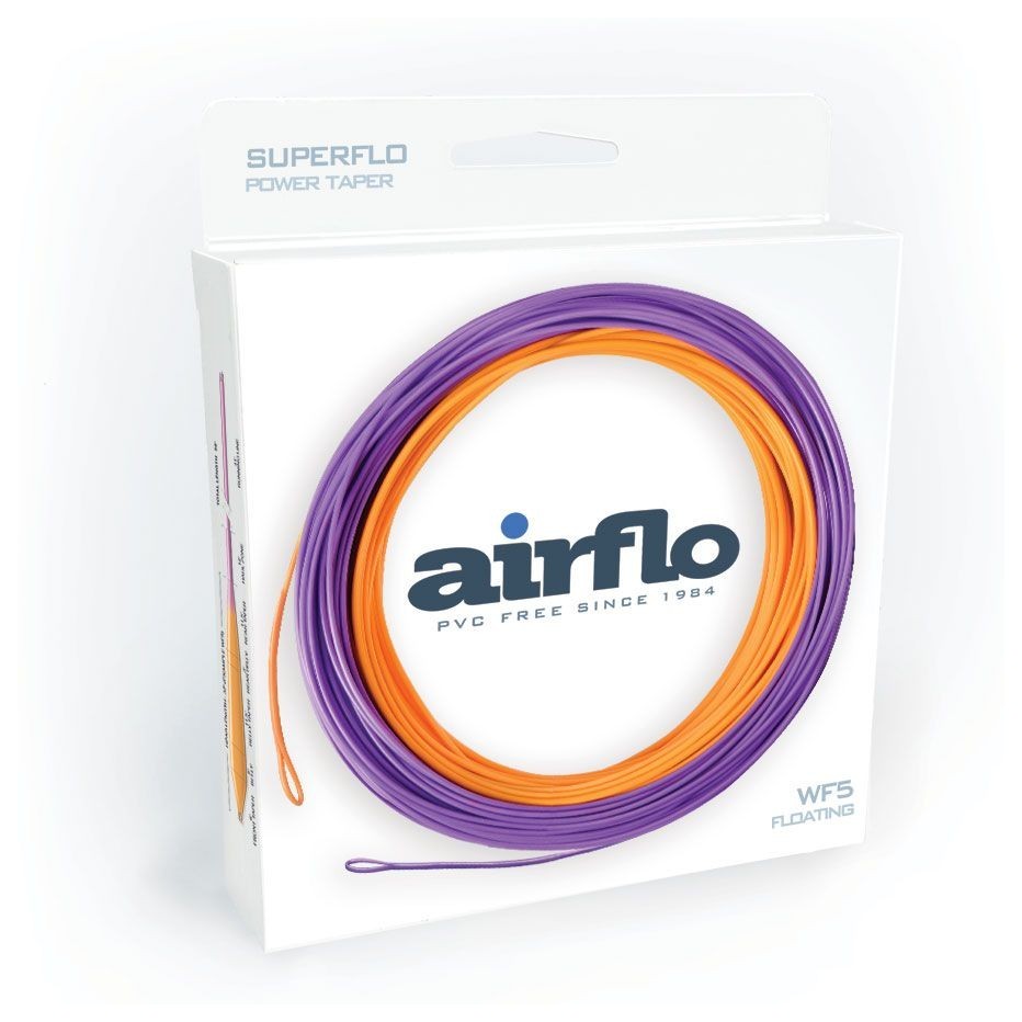 Seide Airflo Superflo Power Taper Orange Lila - Schwimmend