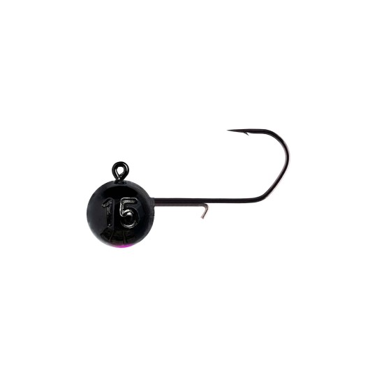Tête plombée Monkey Lures Monkey Hook Black 4/0