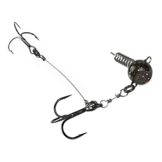 Lucky John Deep Pike Stinger Rig L + Flexhead - Komplettes Montagesystem