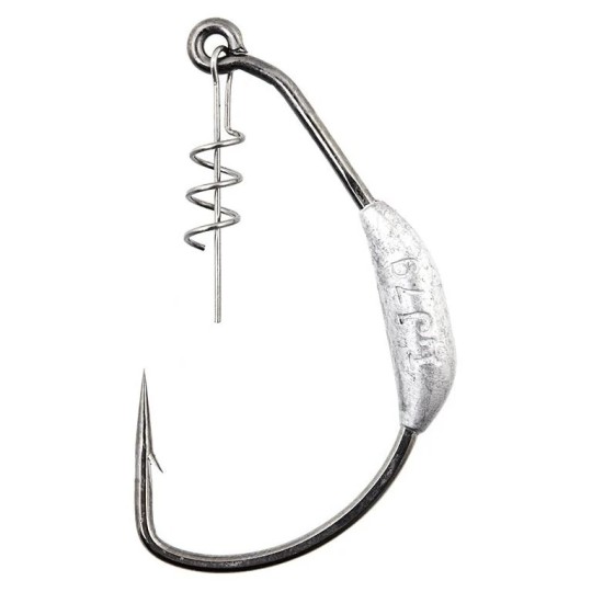 Texas Hook Weighted Lucky John Screw Wide Gap LJH357