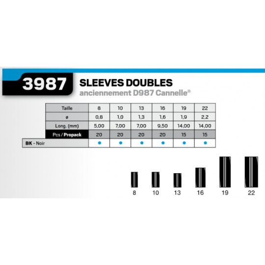 Double Sleeve VMC BK 3987