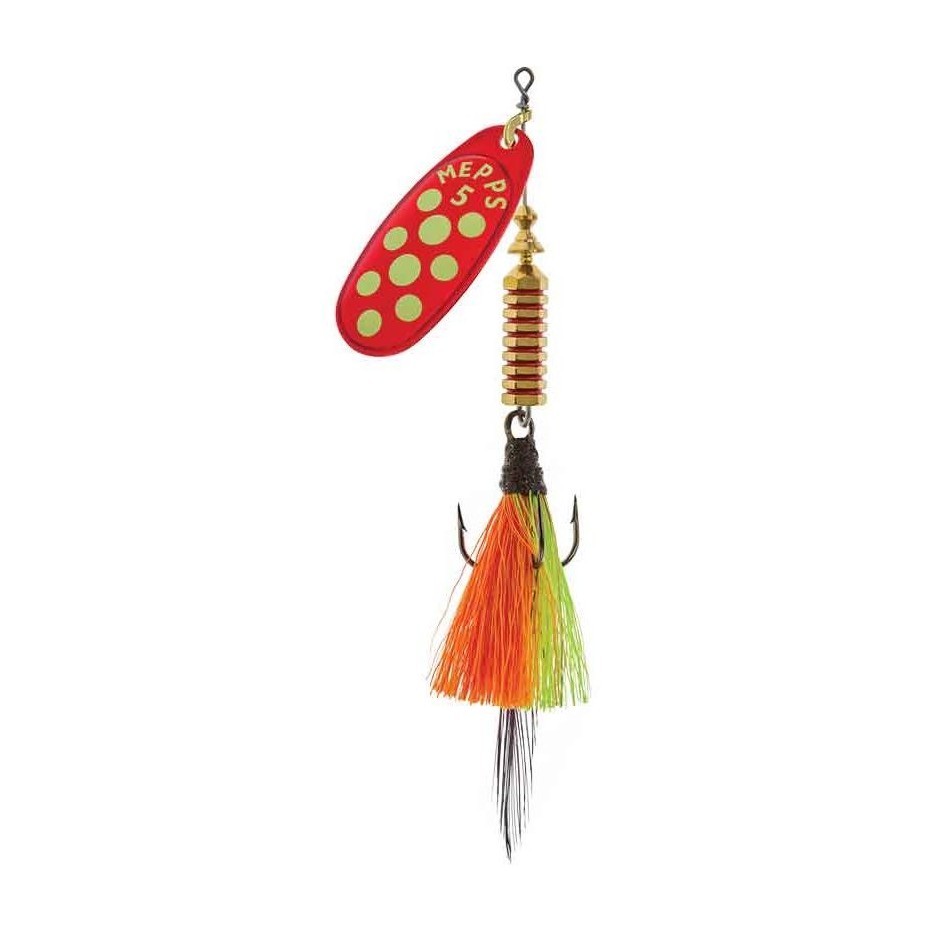 Cuiller Tournante Mepps Comet Décorée Bucktail