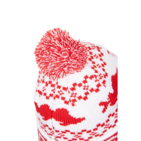 Bonnet de Noël à pompon Fox Rage