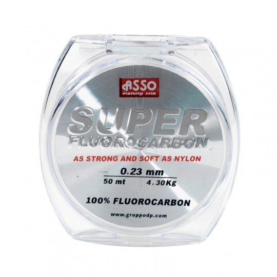 Fluorocarbono Asso Super Fluorocarbono - 50m