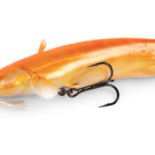 Leurre Souple Ultra Realistic Replicant Catfish Golden Wels