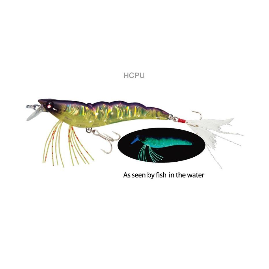 Lure Yo-Zuri Crystal 3D Shrimp 7cm - Imitation shrimp - Leurre de la pêche