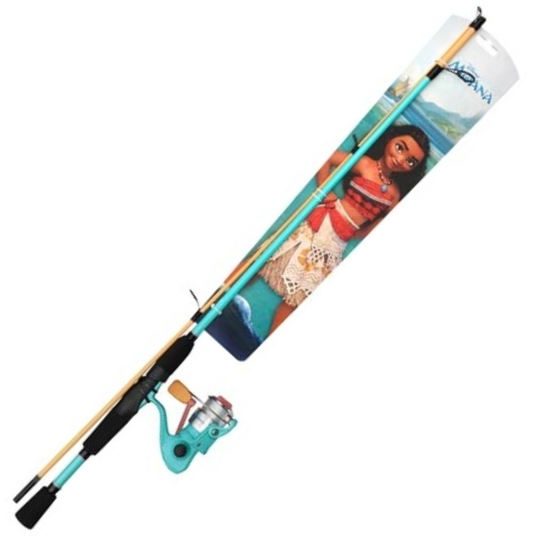 Combo Spinning Shakespeare Disney Moana - Kit pesca para niños