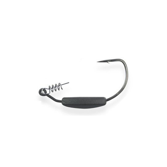 Haken texaner Bleiierter Körper Leaf Scratch Tackle - Hecht / Black Bass