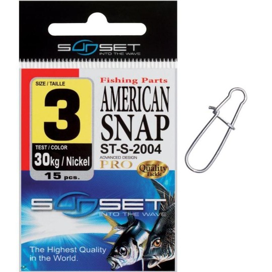 Agrafe Sunset American Snap ST-S-2004 - Mer