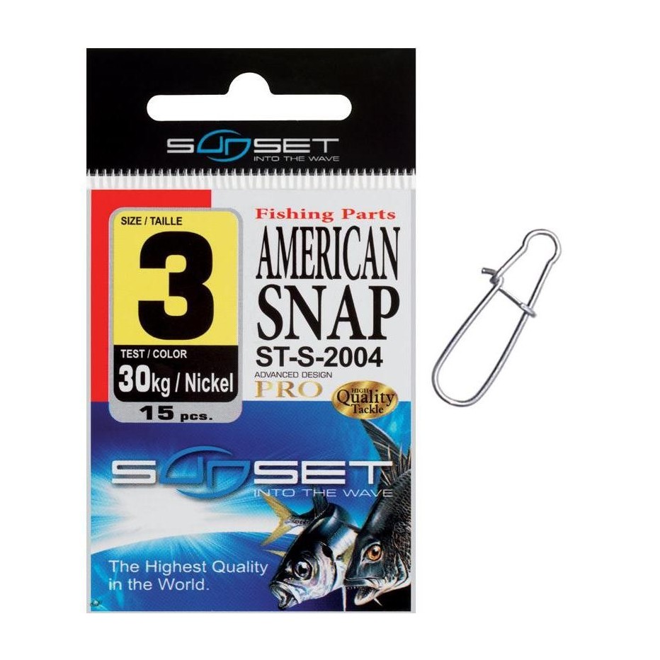 Agrafe Sunset American Snap ST-S-2004 - Mer