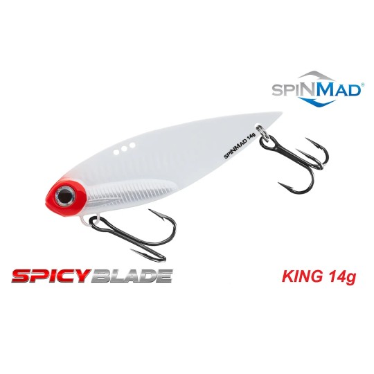 Lame vibrante SpinMad King 20g - Pêche du brochet